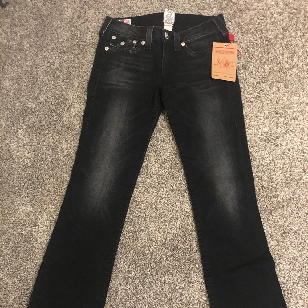 True Religion Becky Black Denim